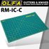 OLFA Mat Rotary 450 X 300mm Metric & Inch Double Sided
